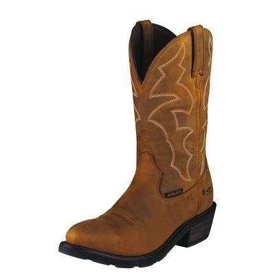 Ariat Work: Ironside Waterproof Zapatos de Seguridad Hombre - Marrones (PECVA3426)